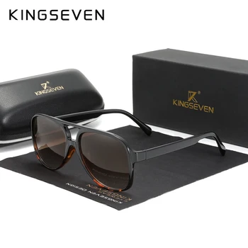 KINGSEVEN 2022 Classic Vintage Retro 70-ih sončna Očala za Ženske, Moške Klasične Velike Kvadrat Velik Okvir UV400 sončna Očala