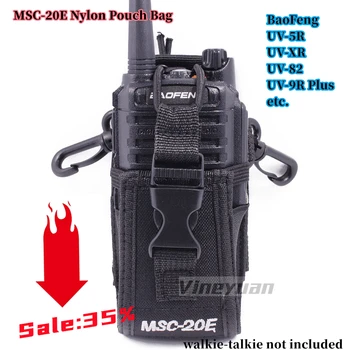 MSC-20E Big Najlon Torbica Bag torbica za BaoFeng UV-5R UV-82 UV-XR UV-9R Plus YAESU TYT WOUXUN Mototrola Walkie Talkie Radio