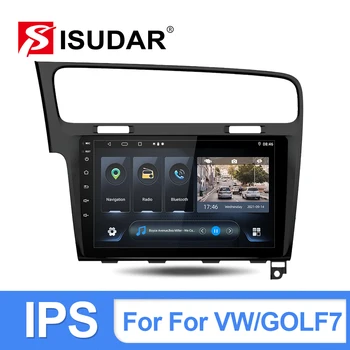 ISUDAR Android 10 avtoradia Za VW/Volkswagen/Golf 7 2013+ GPS Navigacija Multimedia CANBUS Fotoaparat DSP IPS Zaslon, wifi Ne 2din