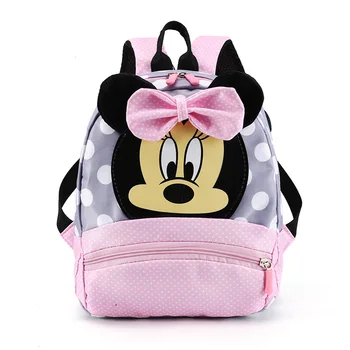 5 Stilu Disney Risanke Nahrbtnik Za Otroka Fantje Dekleta Minnie Mickey Mouse Otrok Lepo Šolsko Vrtcu Otroci Igrače