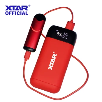 XTAR 18650 Polnilnik Moči Banke PB2S USB C QC3.0 Hitro Polnjenje Baterije Baterije 21700 18700 20700 18650 Polnilnik Powerbank