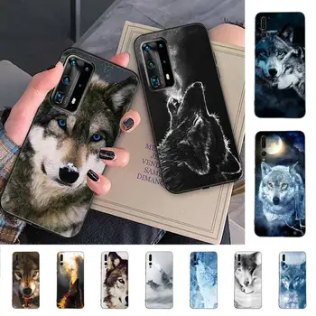 YNDFCNB Jezen sneg wolf Primeru Telefon za Huawei P30 40 20 10 8 9 lite pro plus Psmart2019