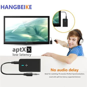 5.0 Bluetooth Adapter za Brezžični Audio Bluetooth Oddajnik Sprejemnik za PC TV Avto 3.5 mm AUX Glasbeni Sprejemnik Pošiljatelja Adaptador