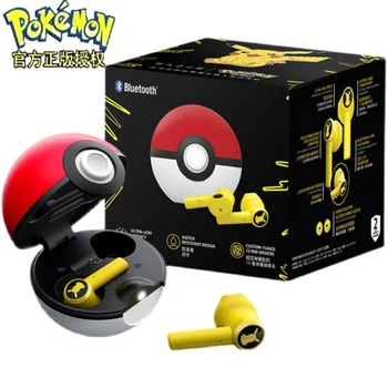 Pokemon Pikachu Razer Slušalke Brezžične Bluetooth 5.0 Šport Zmanjšanje Hrupa Slušalke Dotik Za Nadzor Mikrofona, Univerzalno Darila