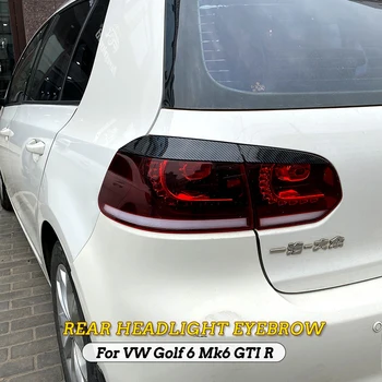 Za VW Golf 6 Standard Mk6 GTI R Zadaj Smerniki Veke Obrvi 2008 2009 2010 2011 2012 2013 Rep Luči Pokrov Žarnice Nalepka