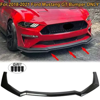 Sprednji Odbijač Lip Spojler Strani Splitter Body Kit Varovala Za Ford Mustang GT Ecoboost LE 2018 2019 2020 2021 Avto Dodatki