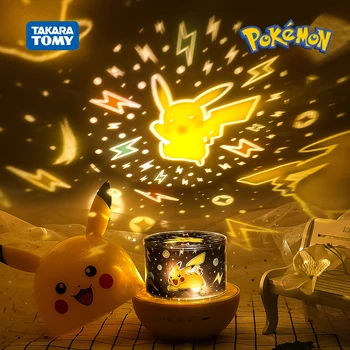 Pokemon Zvezdnato Nebo Projekcija Lučka Anime Slika Pikachu Vrtenjem Glasbe Polje Daljinski Upravljalnik Spalnica Okoljske Svetlobe Otroci Igrače Darila