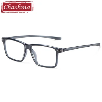Chashma Sport Style Trend Očala Okvirji Moških TR90 Prilagodljive Luči Nogomet Kratkovidnost Očala, Optično Košarka Očala