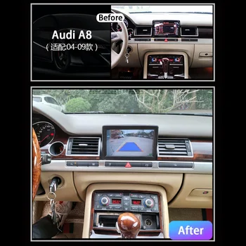 Za Audi A8 A8L D3 D4 2004 2005 2006 2007 2008 2009 2010 2011 2012Car Radio, Video Predvajalniki 2Din Stereo Sprejemnik Android GPS 128G