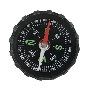 Mini Natančno Kompas Praktično Guider za Kampiranje, Pohodništvo Severni Navigacija Preživetje Gumb Kompas Design