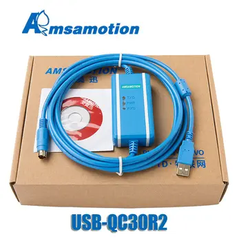 USB-QC30R2 Za Mitsubishi Q Serije PLC Programiranje Kabel USB/RS232 Prenos Podatkov Kabel Podporo WIN7/XP