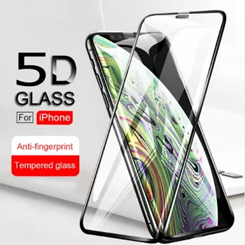 Kaljeno Steklo Film Za iPhone 13 12 Pro MAX Screen Protector Film Full Za IPhone XR X XS 11 Pro Max Ukrivljeno Zaščitno Steklo
