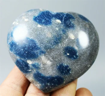 Naravna modra kamen modra K2 Jasper granit področju poliranje srce zdravljenje