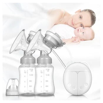 ZK30 prsno Črpalko Dvostranskih Mleka Črpalka Baby Steklenice Postnatalni Električni Mleka Extractor Prsne Črpalke USB Powered Baby Prsi Krme
