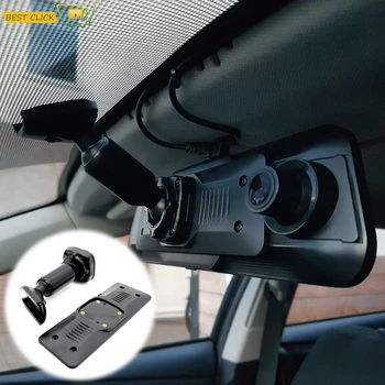 Avto DVR Vzvratno Ogledalo Vožnje Diktafon Nastavek Držalo Nazaj Ploščo Plošča & Nosilec za GPS Video Snemanje Avto Notranje zadeve Dash Cam Styling