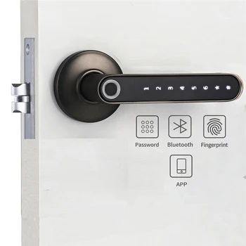 Digitalni zakleni Telefon APP Bluetooth Smart Lock zaklepanje vrat Dinamično kodo za Odklepanje dnevnik Lesene Zaklepanje Vrat ročaj