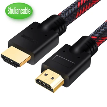 Shuliancable HDMI je združljiv Kabel 4K 60Hz 2.0 Kabel HDR 1m 5m vso podporo 4K/60Hz za HDTV LCD Prenosnik XBOX, PS3
