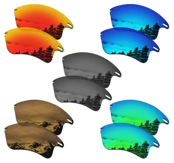 SmartVLT 5 Parov Polarizirana sončna Očala Zamenjava Leč za Oakley Hitro Jakna XL - 5 Barv