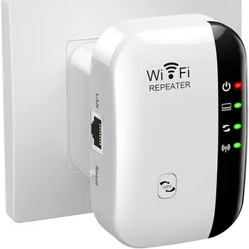 WiFi Extender Signal Booster Do 2640 Kvadratnih Metrov Brezžični Internet Vmesnik Wi-Fi Ojačevalnik Repetidor Wi Fi Dostopna Točka