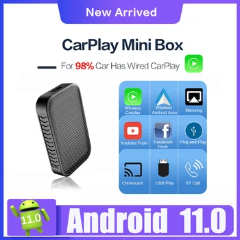 Brezžični Android Auto Adapter za Avto Ai Polje Wireless CarPlay za Youtube, Audi, Mercedes Toyota VW Passat Ford Golf, Renault Mazda