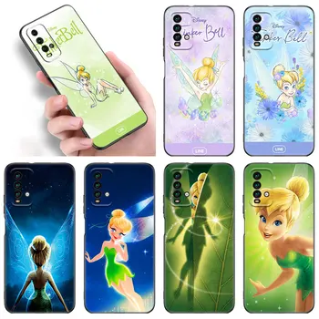 Disney Princesa Lemiti Bell Črn Telefon Primeru Za Xiaomi Redmi Opomba 11 11S 11T 11E 10 10T 10S 9S 9T 9 8T 8 7 6 5 Pro + 5G Pokrov