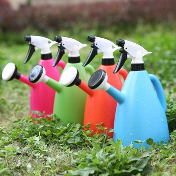 Novo 2 V 1 Mala Zalivanje Grelnik Vode Spray Plastični Notranji Obrat Vode Lahko Trajno Vrtnarstvo Cvet Zalivanje Sprinkler Vrtno Orodje