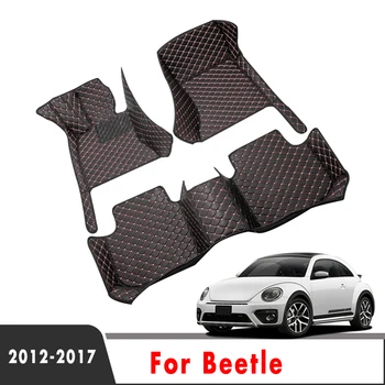 Preproge Avto predpražnike Za Beetle 2019 2018 2017 2016 2015 2014 2013 2012 Auto Styling Meri Zaščitnik, Prevleke Za Volkswagen vw