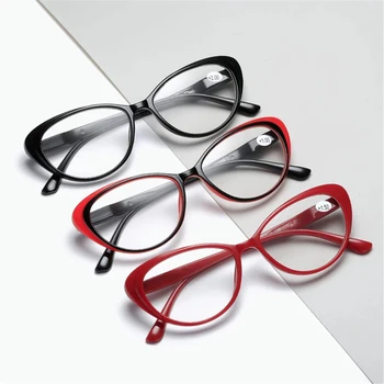 Mačka Oči Obravnavi Očala Z Dioptrije +1.0 +1.5 +2.0 +2.5 +3.0 +3.5 +4.0 Celoten Posnetek Ženske, Moške Spolne Presbyopia Očala