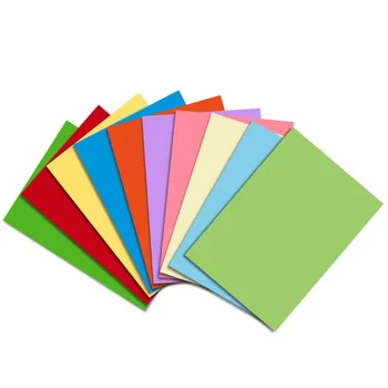 100 Listov A4 Barvni Papir za Kopiranje 210x297mm/8.3x11.7in Tiskalnik Papir 160GSM za Kopiranje Tiskanje, Pisanje Obrti in Papir Zgibanje
