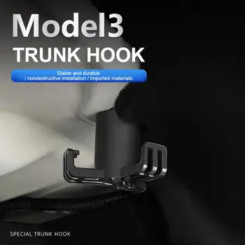 Avtomobilska Dodatna Oprema Za Tesla Model 3 Trunk Trgovina Vrečko Kavelj Auto Notranja Oprema Za Tesla Nosilci Univerzalni Avto Nosilec