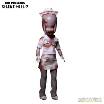 Mezco TOYZ 99680 LDD Prisotna Silent Hill 2 Living Dead Lutka, Otekel Obraz, Medicinska Sestra 10 Inch Lutka Igrača Colletion