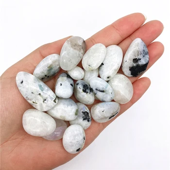 Lep 50 g Naravnih Redke Bele Moonstone Padle Kamna za Kristalno Rockstone Reiki Healing Vzorec Naravnih Kvarčni Kristali