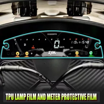 Motorno kolo TPU Instrument Film Smerniki Zaščitno folijo Rep Svetlobe Film Za Sym Jet X 125 / 150 / 200