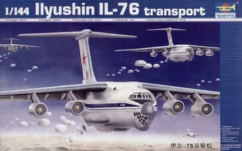03901 1:144 ruski (IL-76) transportnih letal Sestavljanje modela