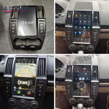 13.6 Palčni Tesla Slog Večpredstavnostna Android 11 Video Predvajalnik Za Land Rover Freelander 2, GPS Navigacija Auto Stereo Radio Vodja Enote