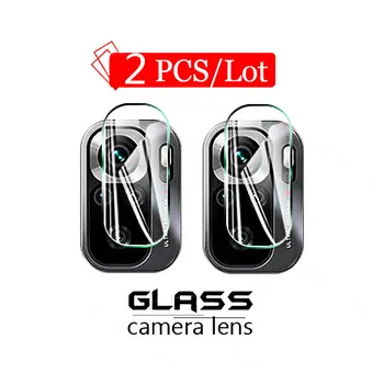 Celotno Lepilo Kaljeno Steklo za Xiaomi Poco M5 M5s C40 Zaslon Protektorstvo na Poco C40 M3 M4 Pro Pro Pocom5s HD Objektiv Kamere na Film Primeru