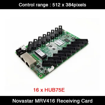 Nova-star MRV416 / / DH7516 / DH7516-S LED Zaslon Prejema kartice 16 x HUB75 Vmesnik 512 x 384 slikovnih Pik Delo z MSD300-1