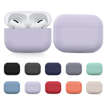 Silikonski Pokrovček, torbica Za Apple Airpods Pro Primeru Bluetooth Primeru Za airpod Pro Za Letalski Stroki Pro Slušalke Pribor kože Primerih