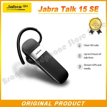 Original Jabra Govori 15 SE Brezžično Mono Bluetooth Slušalke z mikrofonom GPS & Media Poslovnih Slušalke za Prostoročno Talk15SE Slušalke