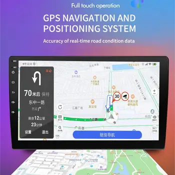 10.1 Palčni Avto Radio Android 8.1 16G Pomnilnik HD Zaslon na Dotik, Bluetooth, GPS Navigacija WIFI Internet Multi-funkcionalne Radio