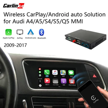 Carlinkit 2.0 Dekoder Za AUDI A4 A5 S4 S5 V5 V7 A4L Q5L 3G MMI Za Apple CarPlay in Android Auto Večpredstavnostna Žični Brezžični Komplet