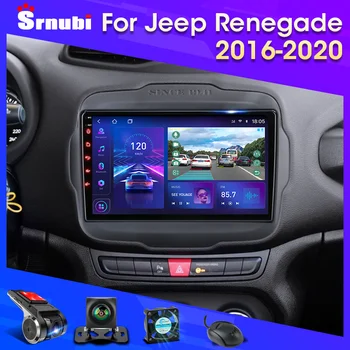 Android 11 avtoradia za Jeep Renegade 2016-2020 Multimedijski Predvajalnik 2Din Navigacija Carplay DVD Vodja Enote Stereo Zvočniki Audio